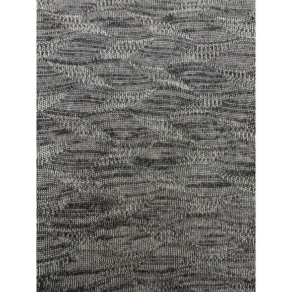 Simply Vera Vera Wang Gray Scallop Knitted Sweater Top Asymmetric Top Sz Small - Picture 6 of 7